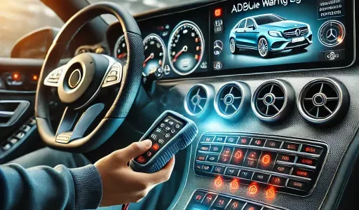 ベンツのアドブルー警告灯の消し方や無効化費用を初心者にもわかりやすく