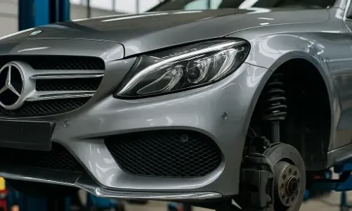 ベンツをエアサスからバネサスの費用と工賃｜W212など車種別の注意点
